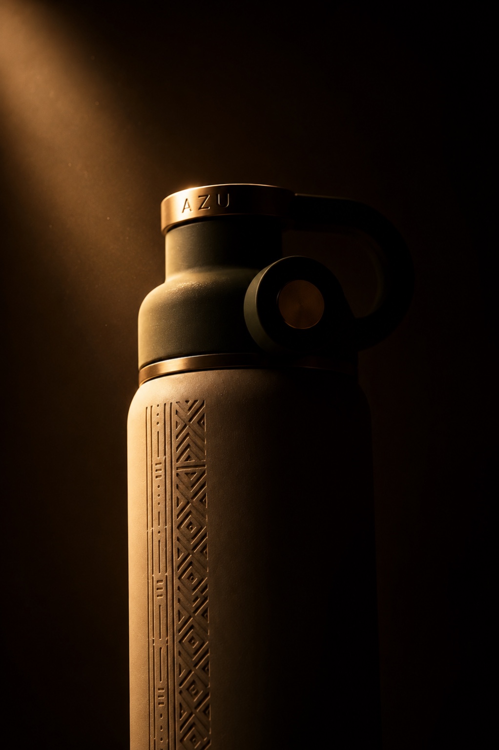 AZU bottle cinematic hero