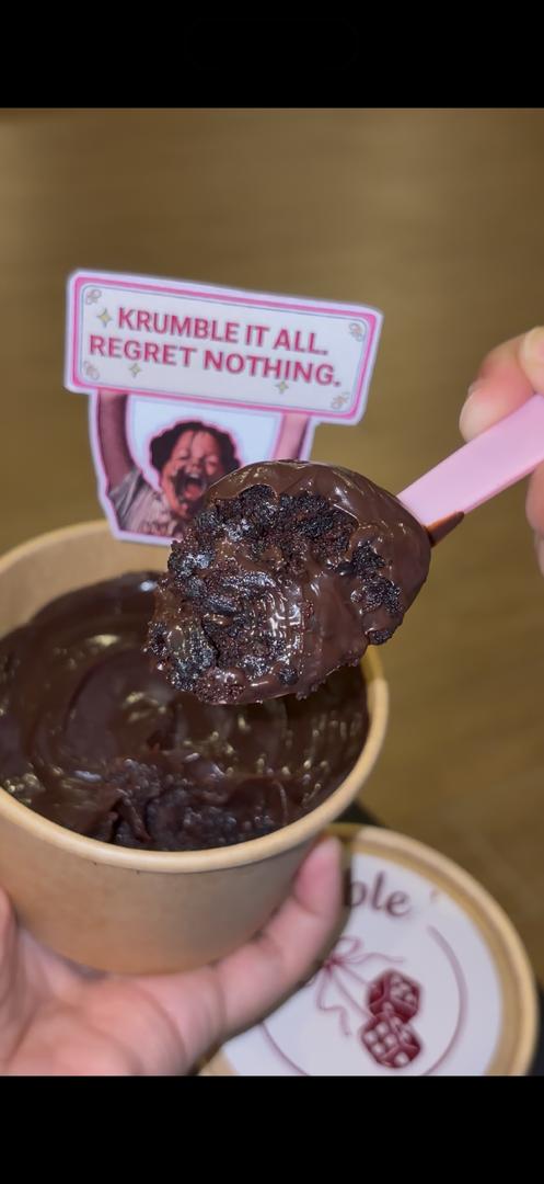 Original Krumble brownie spoon visual