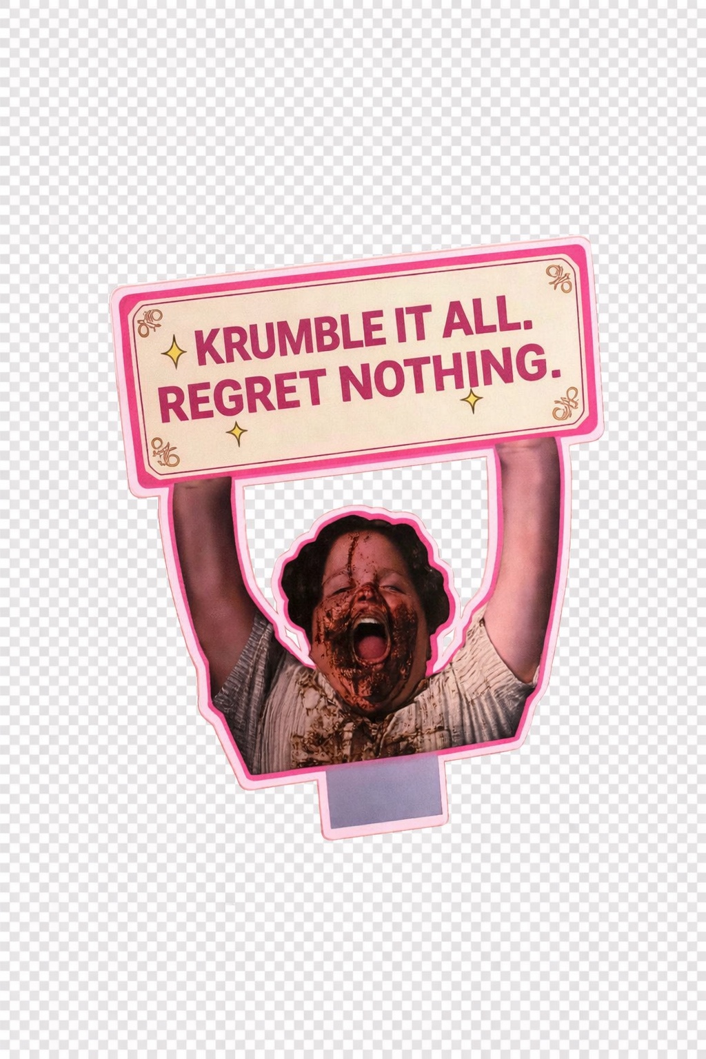 Original Krumble campaign sign asset