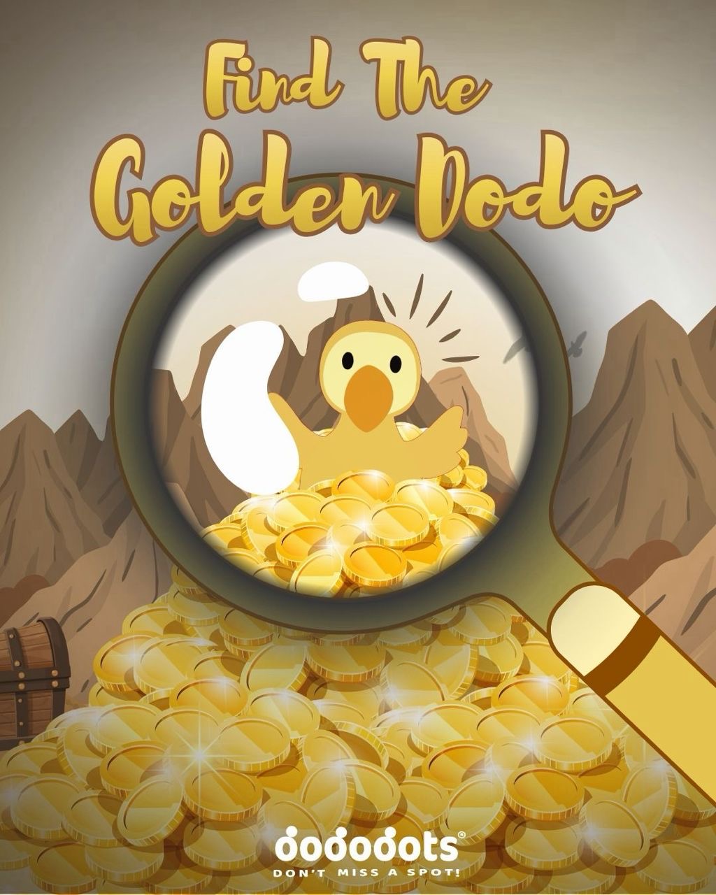 Find the Golden Dodo campaign key visual