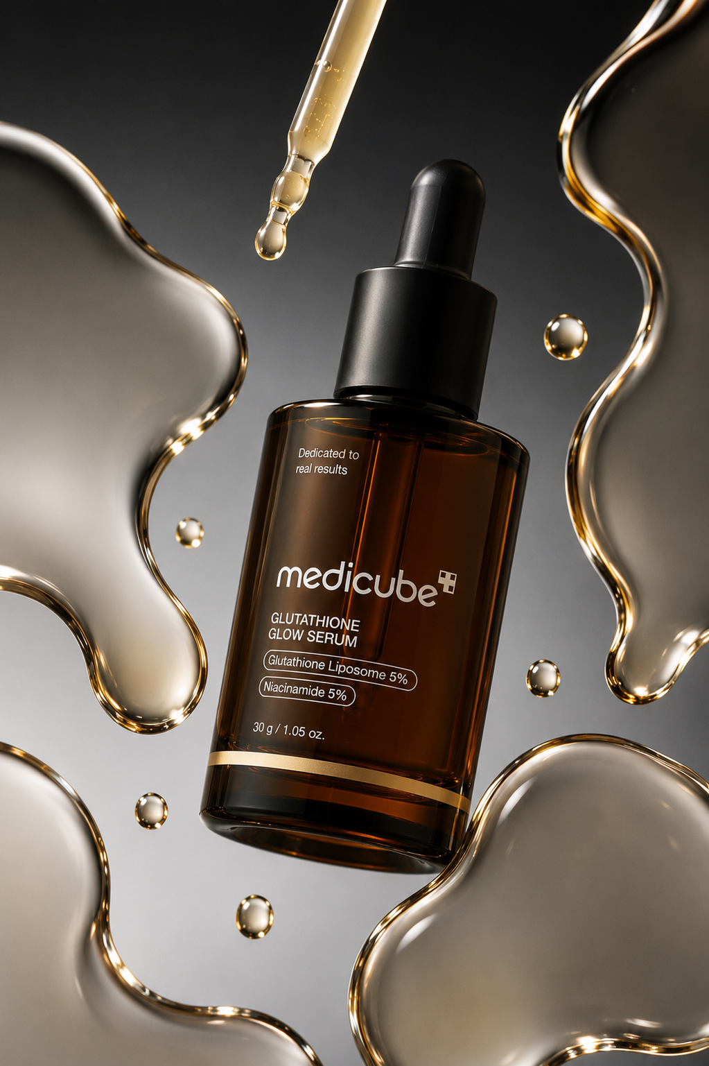 Medicube serum motion-inspired still